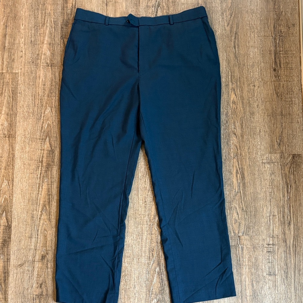 Stafford Navy Blue Men's Dress Pants